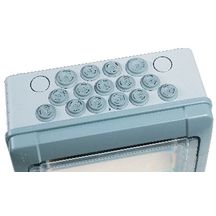 Coffret électrique étanche Plexo³ IP65/IKO9 - 2x12 modules - avec embouts à perforation directe prémontés - gris