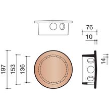 Lanterne mitron aérage diamètre 100mm 8750 lustre KOR P0008750