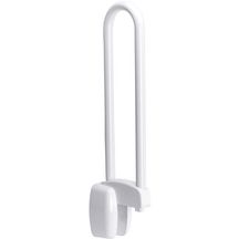 Barre appui relevable L 60 cm époxy blanc blocage horizontal et vertical réf. 048860