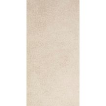 Carrelage sol/mur extérieur grès cérame X-Plane - crème mat antidérapant - 30x60 cm