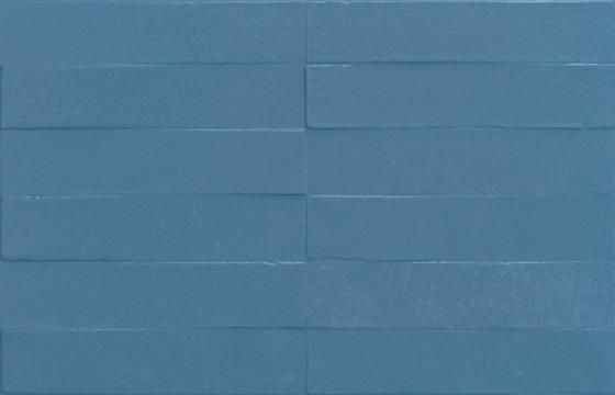 Faïence décor pour mur intérieur Liv'In - brick colonial blue - 26,7x41,6 cm