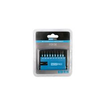 Set de 9 embouts impact Torx 2,5 cm + porte embout 6 cm Novipro