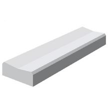 Caniveau béton gris CC1 classe U+B CE/NF 40 x 12 cm longueur 1,00m CE/NF ST