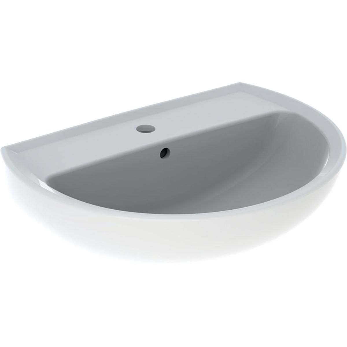 Lavabo Bastia pour équerres de montage largeur 60cm profondeur 45,5cm blanc Réf. 501.606.00.1