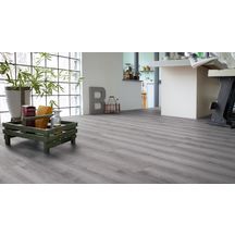 Lame sol intérieur PVC ID click Ultimate 55 - stylish oak grey - 6,5x176x1213 mm