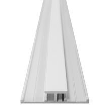 Profilé de liaison pour panneaux muraux Alterna - aluminium blanc - H. 2550 mm - ép. 3 mm