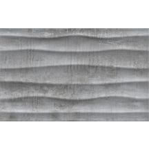 Faïence murale Infinity - décor gris mat - 25x40 cm - ép. 7 mm