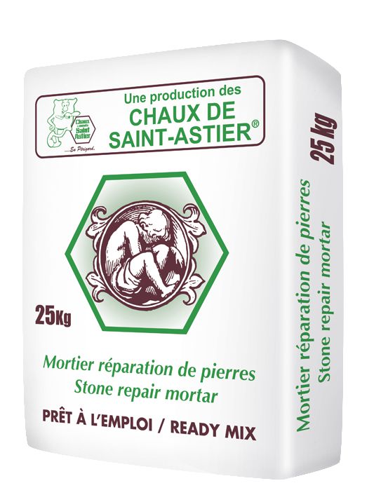 Mortier de réparation de pierres LITHOMEX n°455 01 sac 25kg