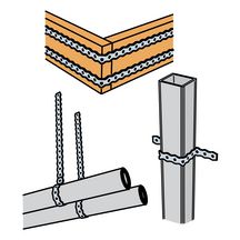 Feuillard perforé largeur 20mm rouleau de 10m