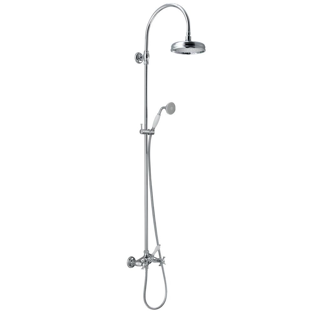 Colonne de douche Chambord retro complete chrome réf. CH17351