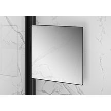 Miroir orientable et inclinable noir pour paroi Alterna PUREDAY