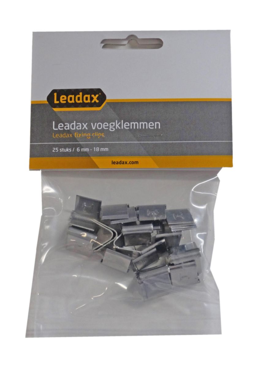 Bride de fixation pour feuille d'étanchéité Leadax - sachet de 25 pcs