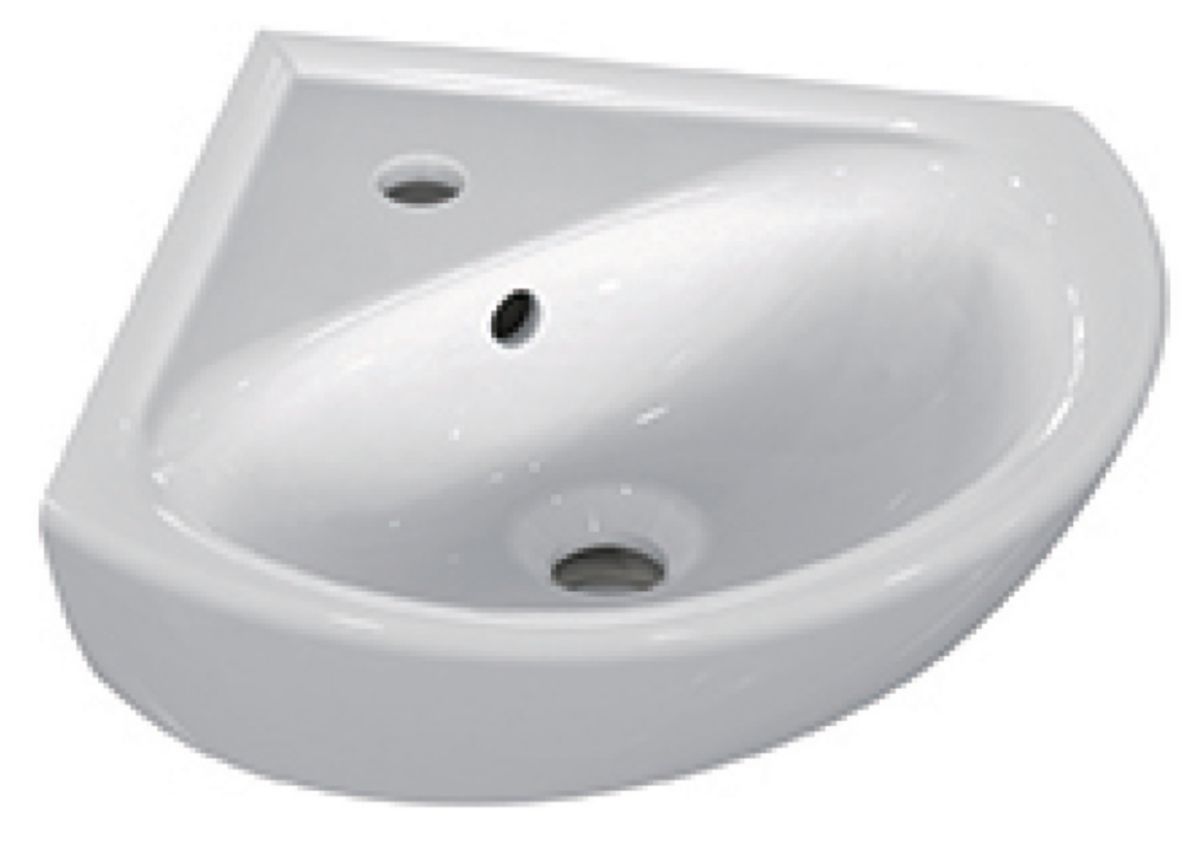 Lave-mains d'angle ULYSSE 34 cm blanc Réf. E899701