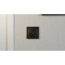 Plaque de finition Odace Styl - 1 poste - anthracite