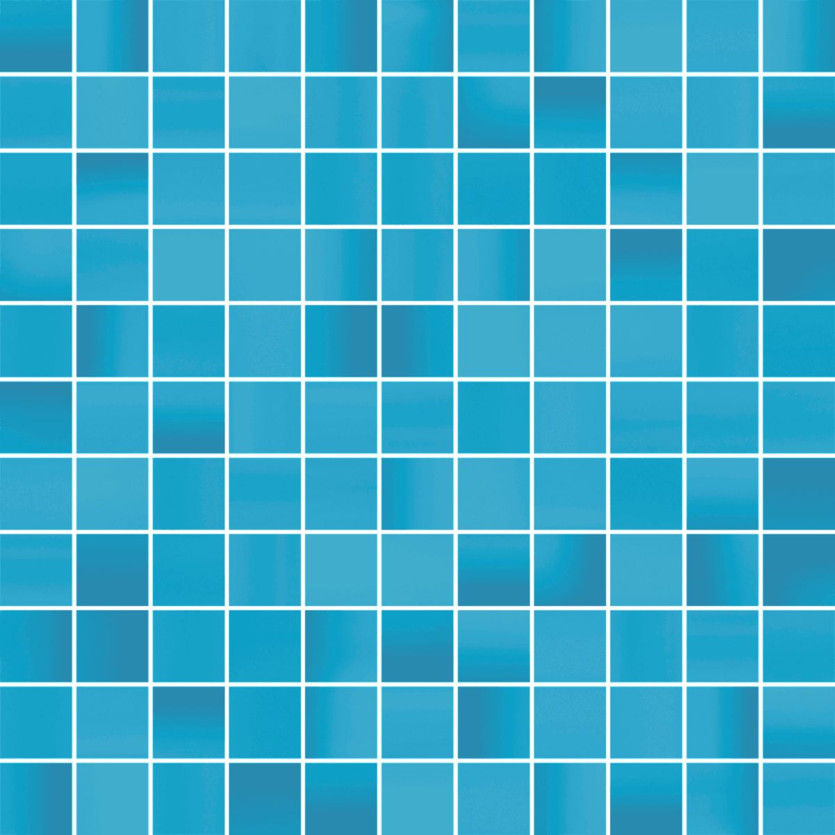 Faïence murale Trend Mosaico 121 - turquoise - 33x33 cm - ép. 8 mm