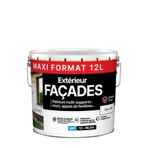 Peinture Multi-supports Façade - blanc BW - seau de 12 l