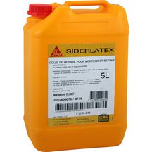 Résine pour béton et mortier Sider Latex - blanc - bidon de 5 l