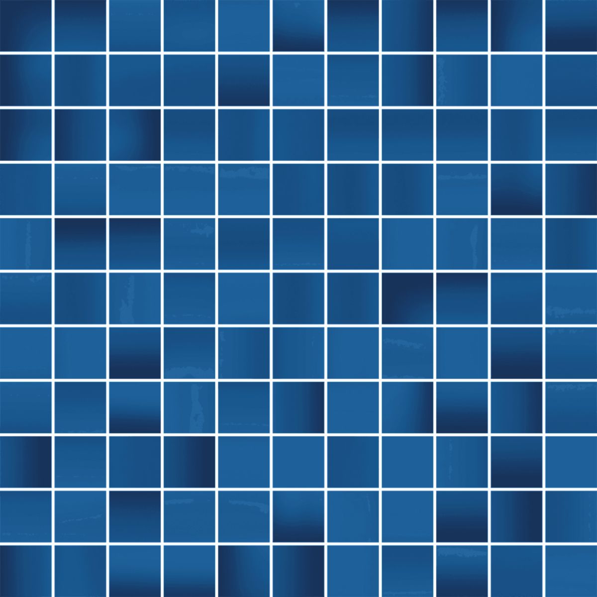 Faïence murale Trend Mosaico 121 - bleu - 33x33 cm - ép. 8 mm