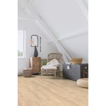 Sol intérieur stratifié Majestic - chêne des bois beige - 9,5x240x2050 mm