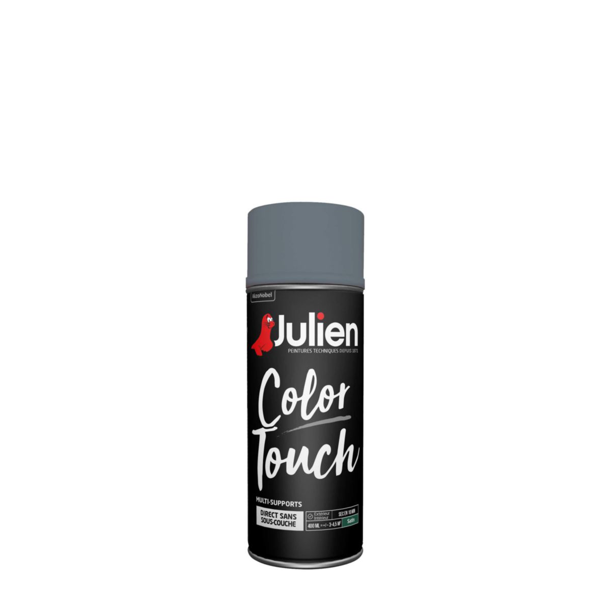 Peinture multi supports Color Touch - satin anthracite - aérosol 400 ml