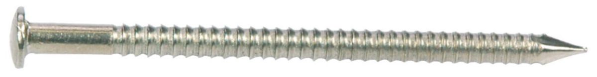 Pointe annelée inox AISI 304 - TB - Ø 2,5x45 mm - boîte de 1 kg