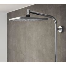 Colonne de douche Crometta E 240 1 jet EcoSmart avec mitigeur thermostatique Ecostat 1001CL Chromé Réf. 27281000