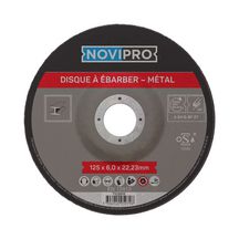 Disque à ébarber les métaux -Novipro- 6,0 x 22,2 mm