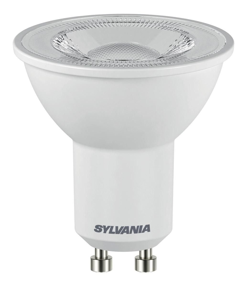 Lampe LED à réflecteur RefLED ES50 - 4,2 W - 345 lm - 3000 K - culot GU10 - corps blanc - angle faisceau 36°