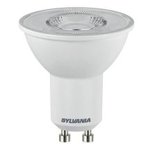 Lampe LED à réflecteur RefLED ES50 - 6,2 W - 450 lm - 3000 K - culot GU10 - corps blanc - angle faisceau 110°