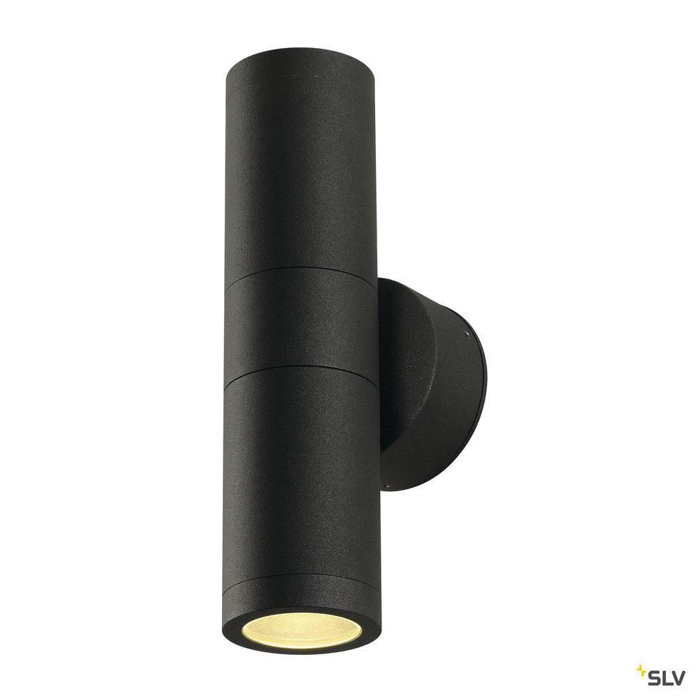 Applique LED extérieure Astina - anthracite - 11 W - 2 douilles GU10