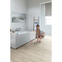 Sol intérieur vinyle LVT résistant à l'eau Blos - chêne canyon beige - 1251x189 mm - ép. 5 mm