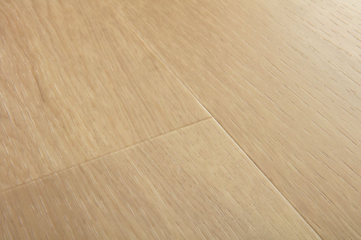 Sol intérieur vinyle LVT résistant à l'eau Blos - chêne flotté beige - 1251x189 mm - ép. 5 mm