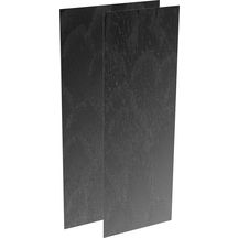 Habillage Top Wall 2500 x 900 x 6 mm carbon noir Réf. 072042100