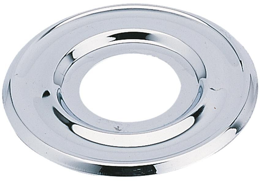 Rosace plate F 3/4 ø55 chr brochable (x2)  Réf. 803558