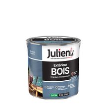 Peinture microporeuse pour bois extérieur - bleu pigeon 5014 - pot de 2,5 l