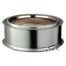 Élément droit pour conduit de cheminée Inox-Galva - Ø 230 mm - L. 0,1 m