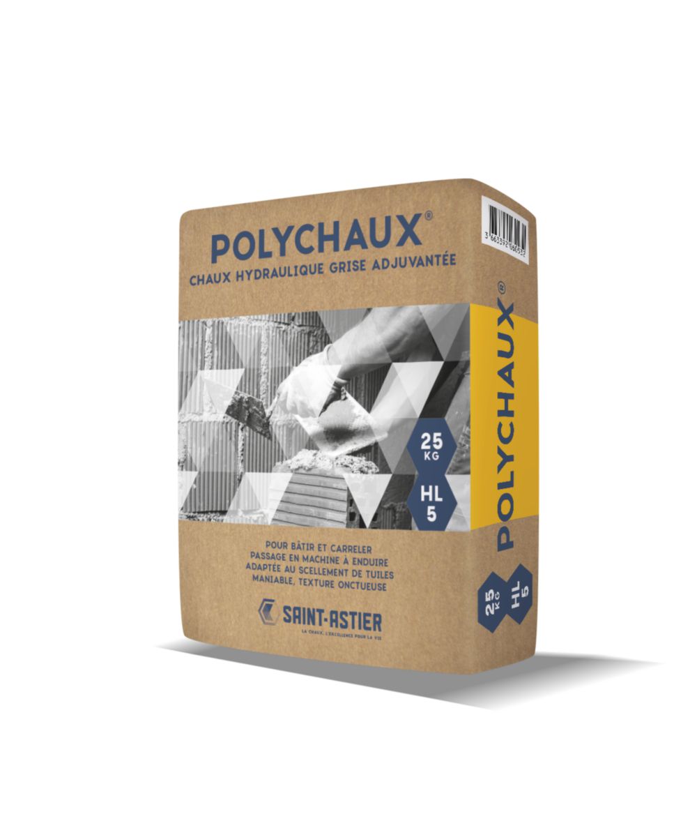 Chaux hydraulique Polychaux sac de 25 kg