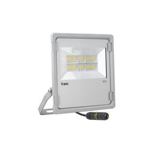 Projecteur extérieur LED Twister 3 - gris - ampoule LED intégrée - 100 W - 3000 K - 12000 lm