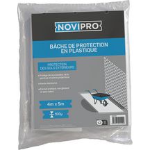 Bâche premium 4mx5m Novipro 100µ