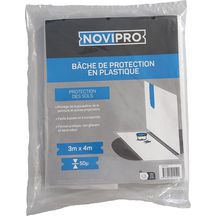 Bâche standard 3mx4m Novipro 50µ