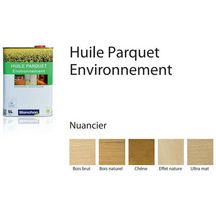 Huile Environnement pour parquet/boiserie/plan de travail - ultra mat - bidon de 0,5 l