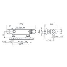 Mitigeur douche thermostatique Primeo 3