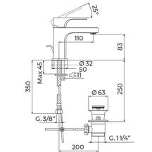 Mitigeur lavabo Alterna Domino 3