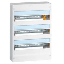 Coffret de distribution Drivia 18 modules 3 rangées - IP30 IK05 - blanc