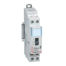 Contacteur pour tarifs heures creuses - bipolaire 230 V alternatif - 25A - 1 module. Legrand  Réf 092701