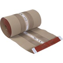 Closoir ventilé tout alu souple Lahe-Roll pour tuiles Grands Moules du nord beige rouleau de 10x0,32 m