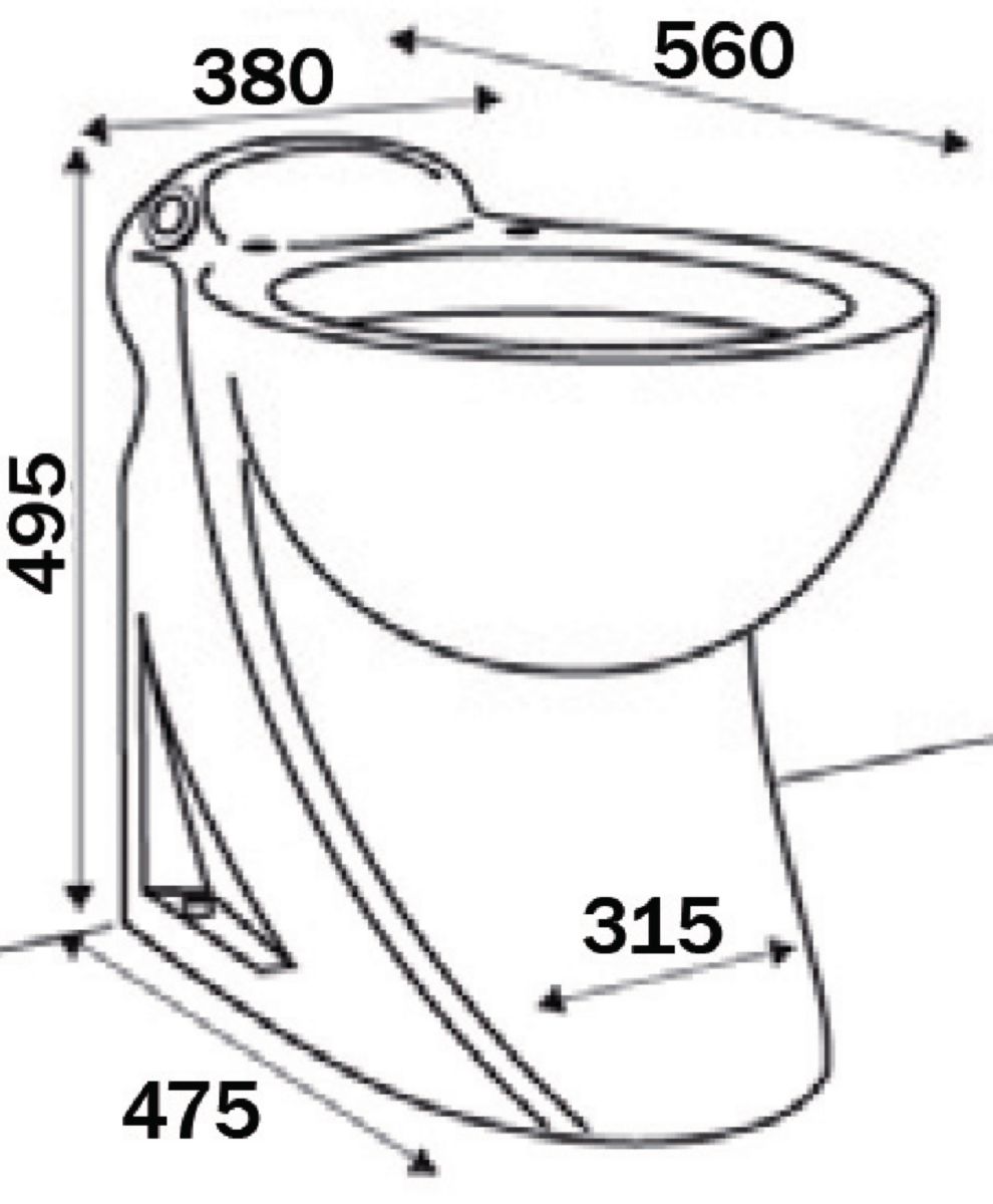 Broyeur SaniCompact Pro - 368x425x480 mm