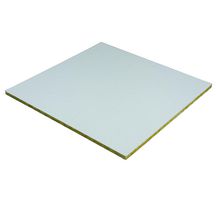 Dalle de plafond acoustique Minerval A 12 - bord droit A - blanc - 600x600 mm - ép. 12 mm