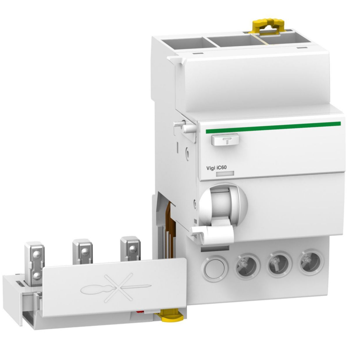 Bloc différentiel Acti 9 Vigi iC60 - 3P 25 A - sensibilité 30 mA - type AC