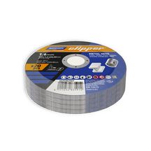 Disque à tronçonner pour métaux - Ø 125 mm - Ø alésage 22,23 mm - ép. 1,6 mm - blister de 20 pcs